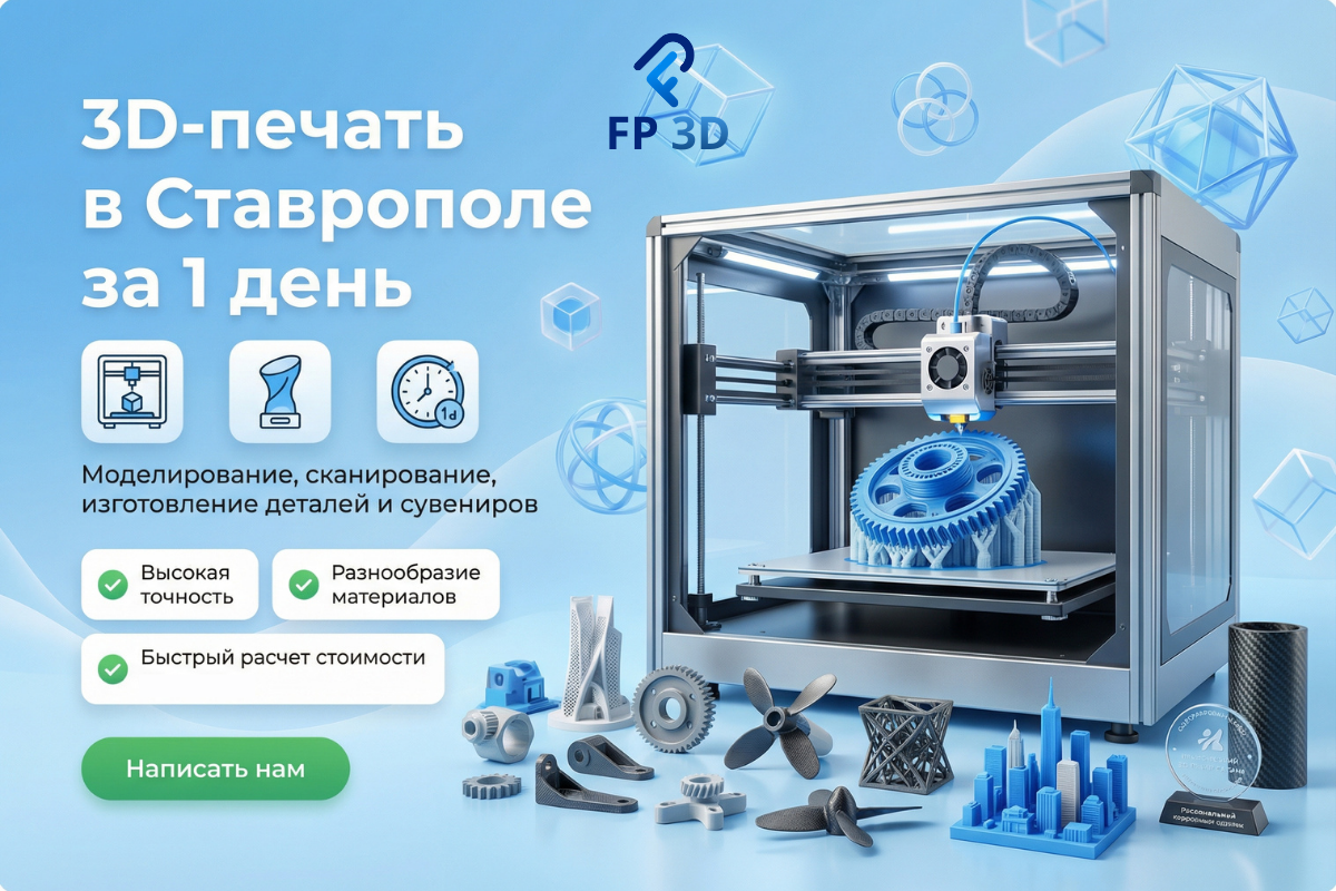3D печать - баннер 1