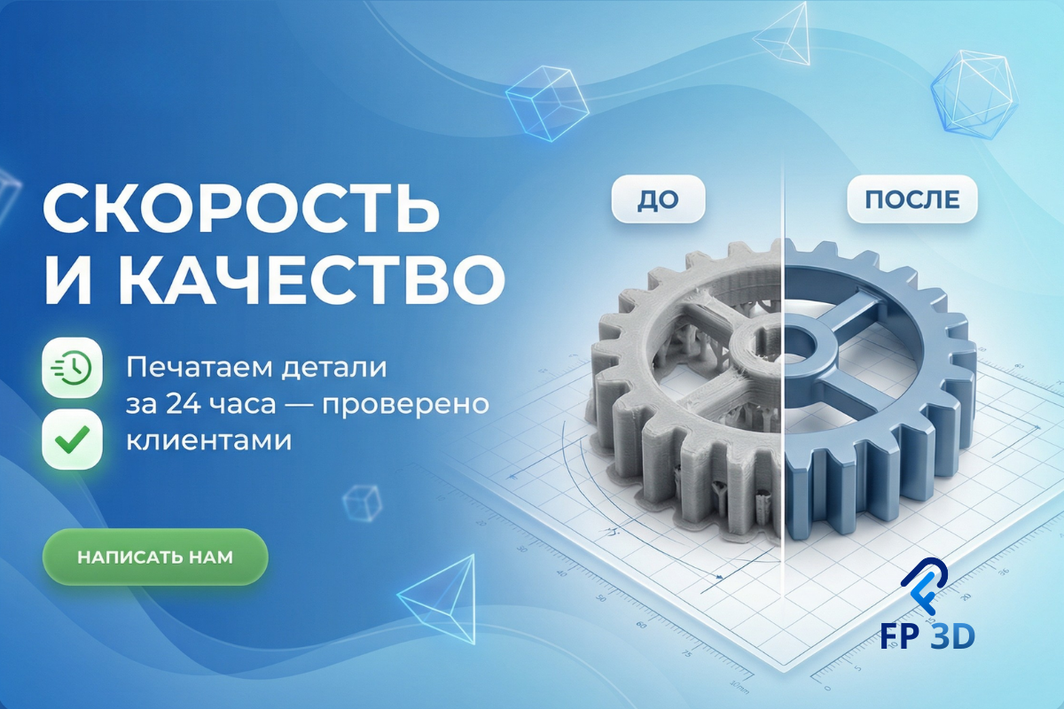 Скорость и качество - баннер 2